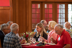 People sitting at a table