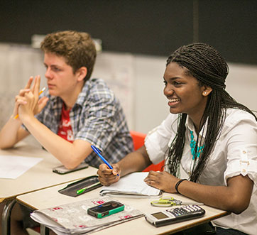 Students in class. Links to Donor-Advised Funds Students in class. Links to Donor-Advised Funds