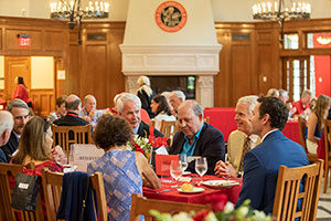 People sitting at a table